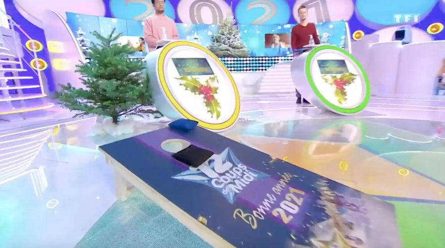 Nos cornholes dans les douze coups de midi sur TF1
