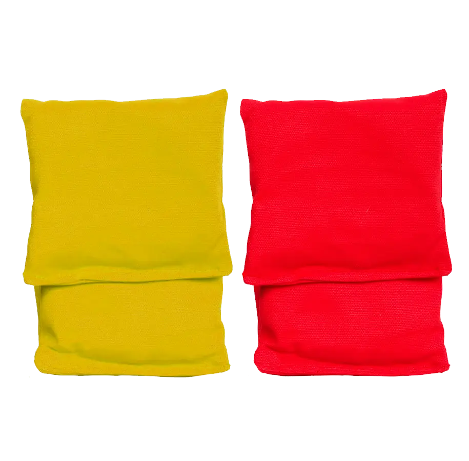 Lot de 4 sacs de cornhole couleurs au choix