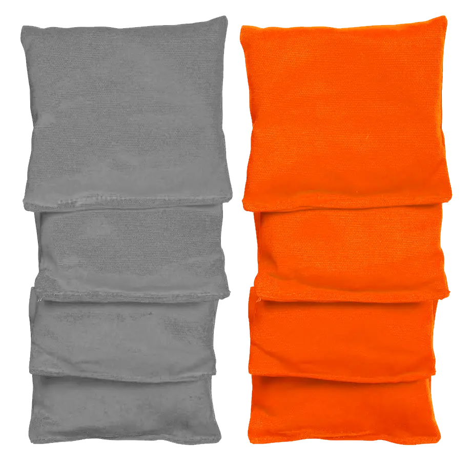 sac de cornhole 2 couleurs au choix, vue de face